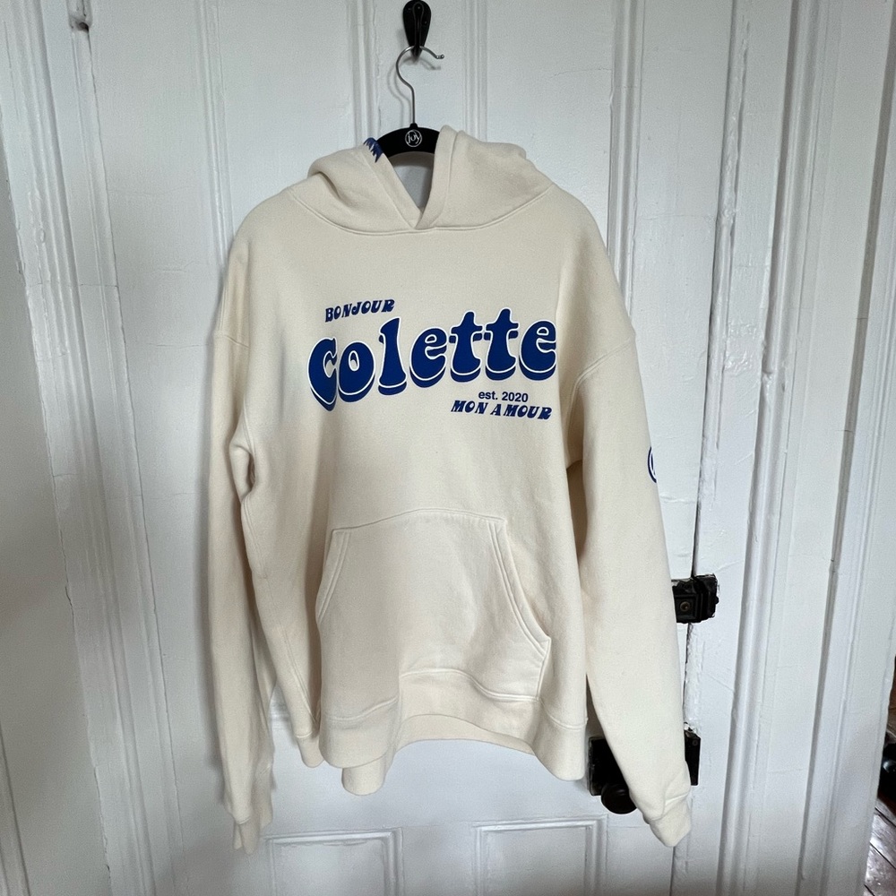 Madhappy Collette Blue and White Brand New Unworn Hoodie - M